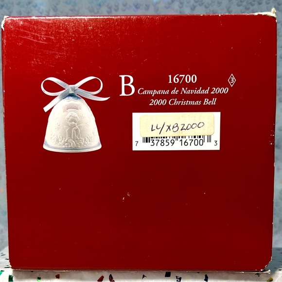 Vintage Lladró 2000 Christmas Bell - Picture 7 of 8
